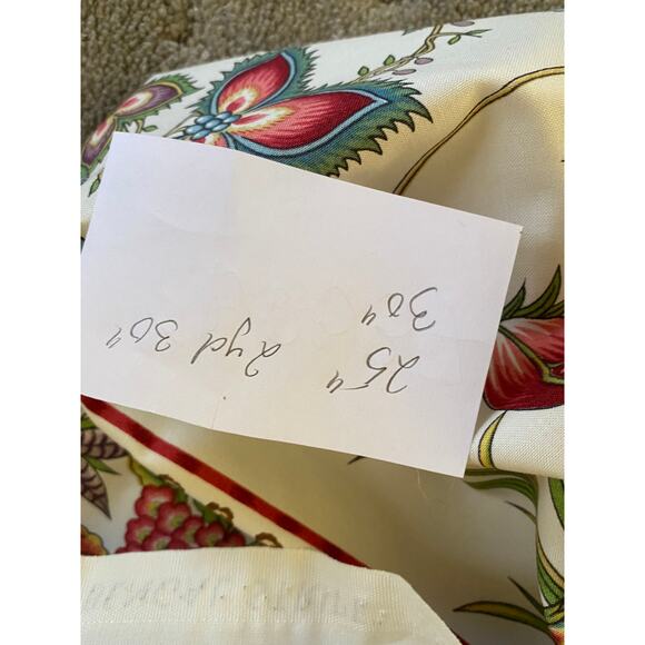 Scalamandre "Bengal Stripe" fabric vintage swatch light weight - Picture 12 of 12